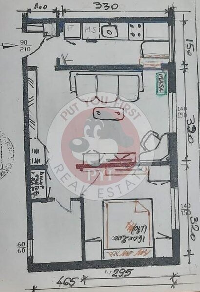 Alexandriei | Apartament 2 camere | 37mp | semidecomandat | B9253